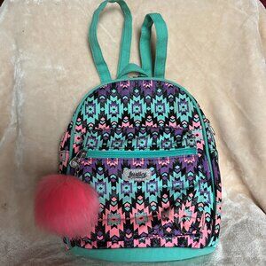 Justice Mini Backpack with Pompom